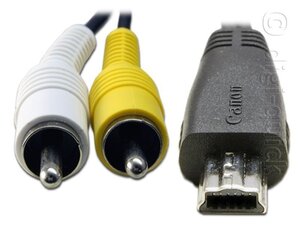 Canon canon avc-dc400 - câble audio-vidéo (pour ixus 85/90/970/980 is)