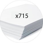 Classeurs À Levier Avec Mécanique Prem'touch - Papier Marbré Gris - Dos De 80 Mm - A4 Maxi. - Gris-dos Noir - X 10 - Exacompta