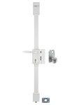 THIRARD - Serrure en applique Targa A2P* à tirage pour entrée  droite  3pts  Transit2 30x65mm  axe 45mm  blanc  4 clés