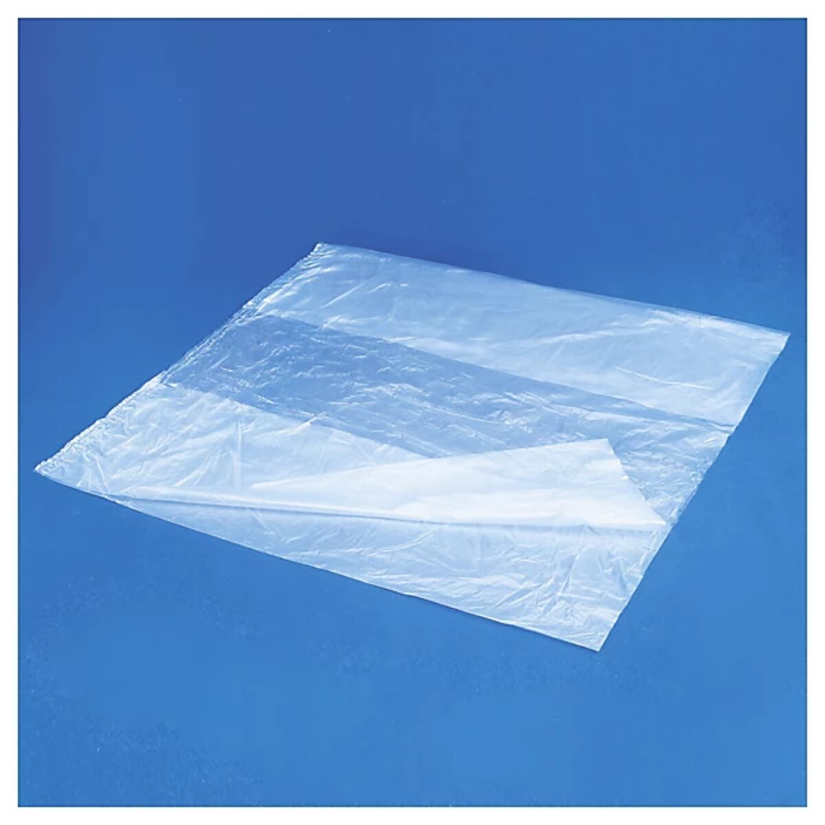 Sachet plastique à soufflets transparent 12 microns 30x70x20 cm (lot de  1000) - La Poste