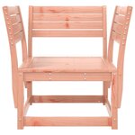 vidaXL Chaise de jardin bois massif douglas