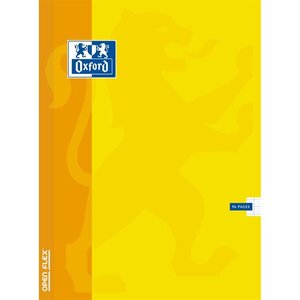 OXFORD Cahier Openflex agrafé - 24 x 32 cm - 96 pages - Seyes