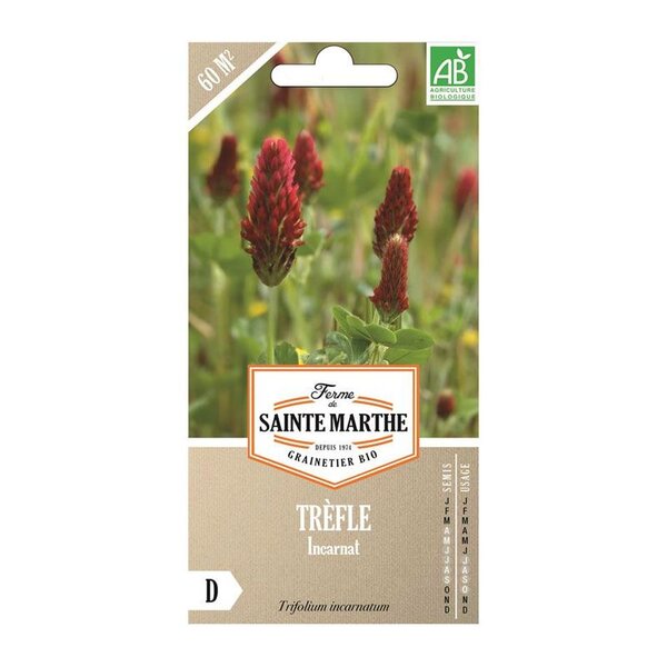 Graines à semer - Trèfle bio