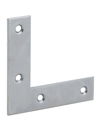 THIRARD - Equerre de fenêtre pour porte  80x80x20mm  bouts carrés  acier zingué