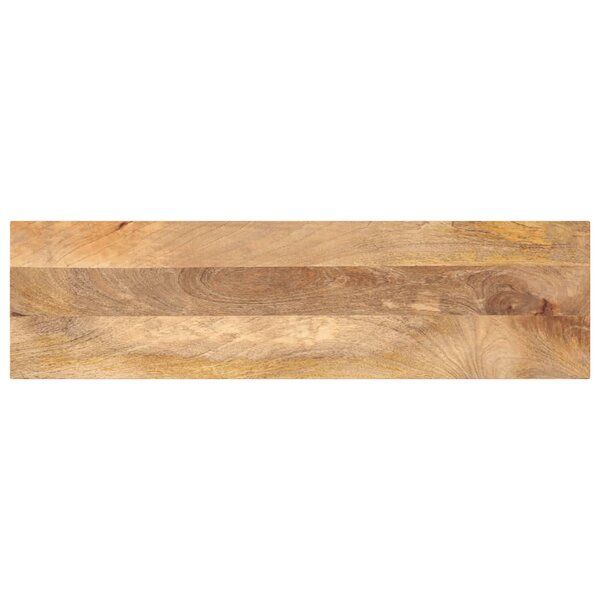 vidaXL Dessus de table 110x40x2 5cm rectangulaire bois massif manguier