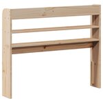 vidaXL Tête de lit avec étagères 90 cm bois massif de pin