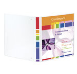 Classeur Personnalisable Rigide 2 Poches Kreacover - 4 Anneaux En D 30mm - A4 Maxi - Blanc - X 10 - Exacompta