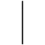 vidaXL Tête de lit métal noir 100 cm