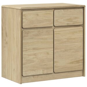 vidaXL Buffet SAUDA chêne 80x43x75 5 cm bois massif de pin