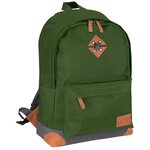 ABBEY Sac a dos de taille moyenne - 100% Polyester 300T - 42 x 30 x 16 cm - Capacité : 20 L - Vert Armée