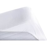 Protège matelas absorbant - 140 x 190 cm - Coton - Anti acariens