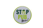 Sticker stop publicité h.5 x l.5 x p.0 cm