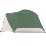 vidaXL Tente familiale avec porche 6 personnes vert imperméable