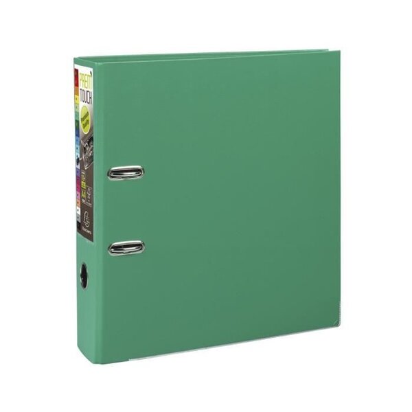EXACOMPTA - Classeur a levier extra large - Dos 80mm -24,2 x 29,7 - Rembordé polypropylene - Vert