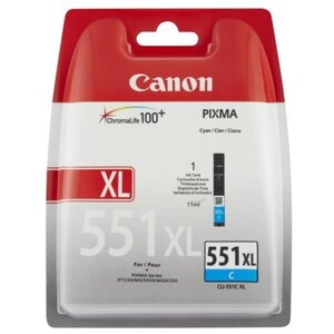 Canon cartouche d'encre cli-551xl c bl - cyan