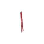 Lot de 100 CombBind Peignes de reliure rouge 8 mm GBC
