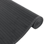 vidaXL Tapis rectangulaire gris 80x100 cm bambou