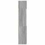 vidaXL Armoire de rangement sonoma gris 80x42 5x225 cm