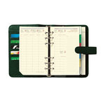 Agenda organiseur TIMER 17 PRESTIGE Luna rouge dali QUOVADIS