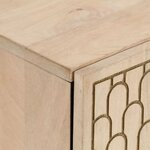 vidaXL Armoire de salle de bain 38x33x58 cm bois massif de manguier