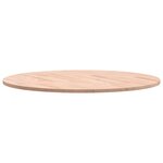 vidaXL Dessus de table Ø70x1 5 cm rond bois massif de hêtre