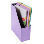 Lot De 2 Porte-revues Aquarel Dos 100 Mm - A4 - Couleurs Assorties - X 8 - Exacompta