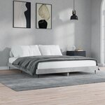 vidaXL Cadre de lit gris béton 120x200 cm bois d'ingénierie