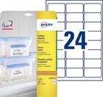 600 étiquettes spéciales congélation 63,5 x 33,9mm - l7970-25
