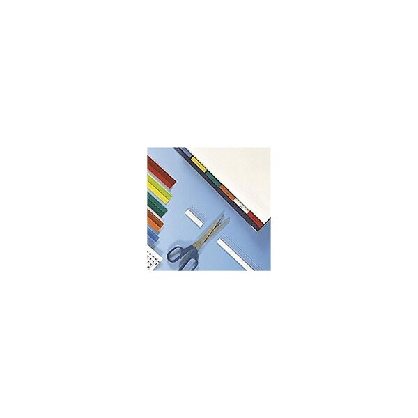 Esselte Cavaliers auto-adhésifs pour onglets, transparent incolore