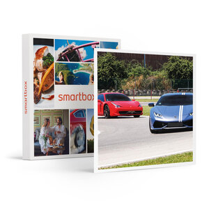 SMARTBOX - Coffret Cadeau Session de pilotage de 2 voitures de sport lors de 3 tours sur circuit -  Sport & Aventure