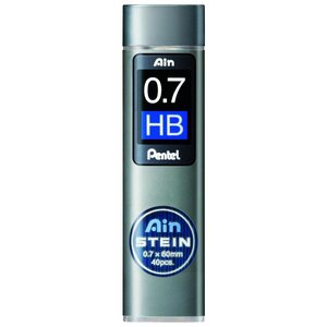 Etui de 40 mines 0 7 mm AIN STEIN C277 dureté HB PENTEL