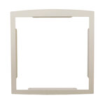 Cadre d'encastrement ton pierre aspect sablé ral 1013