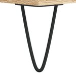 vidaXL Table basse Chêne sonoma 50x50x40 cm Bois d'ingénierie