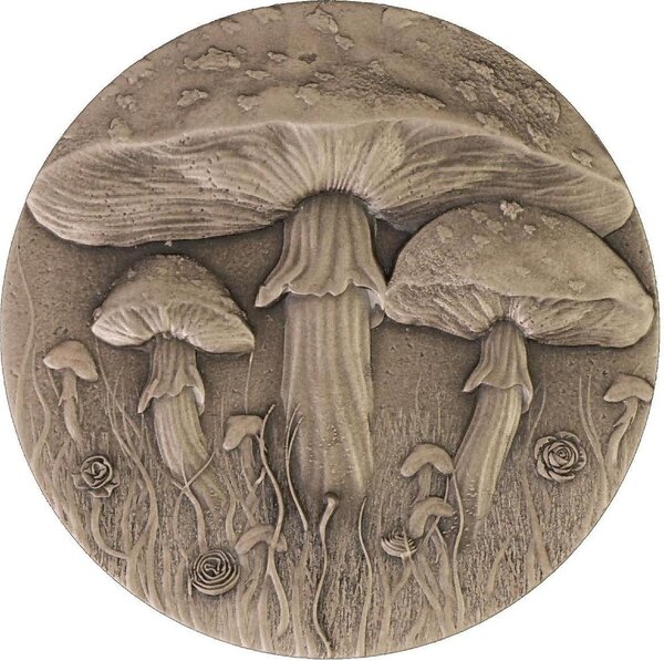 Pièce de monnaie en Argent 2000 Francs g 62.2 (2 oz) Millésime 2025 MAGIC MUSHROOM