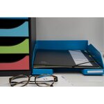 Trieur Rigide Ordonator Dos Extensible 12 Compartiments - Noir - X 6 - Exacompta
