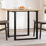 vidaXL Dessus de table carré 90x90x2 cm bois massif d'acacia