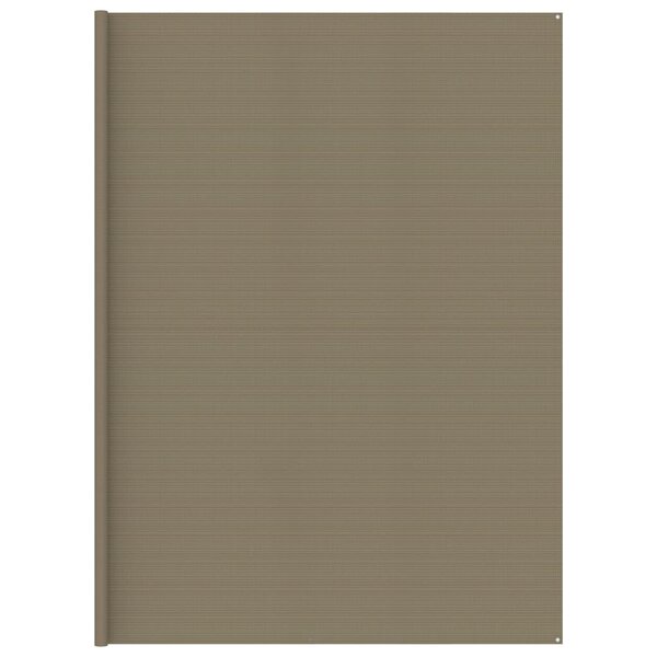 vidaXL Tapis de tente 400x500 cm Taupe