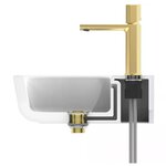 SCHÜTTE Mitigeur de lavabo NEW YORK doré mat