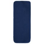 vidaXL Tapis d'escalier 15 Pièces 60x25 cm Bleu marine Rectangulaire