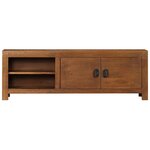 vidaXL Meuble TV 120x30x40 cm Bois massif de manguier