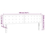 vidaXL Têtes de lit 2 Pièces Bleu foncé 90x5x78/88 cm Velours