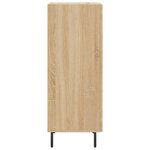 vidaXL Buffet Chêne sonoma 34 5x34x90 cm Bois d'ingénierie