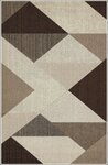 Tapis de salon MIRAN 120 x 180 cm - Marron