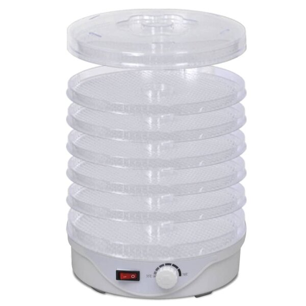 Vidaxl déshydrateur alimentaire rond 250 w 6 plateaux