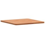 vidaXL Dessus de table 40x40x1 5 cm carré bois massif de hêtre