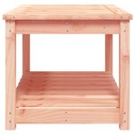 vidaXL Table de jardin 82 5x50 5x45 cm bois massif de douglas