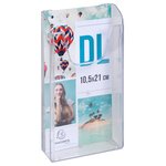 Distributeur De Prospectus Vertical A6 - Cristal - X 12 - Exacompta