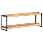 vidaXL Meuble TV 120x30x40 cm Bois d'acacia massif