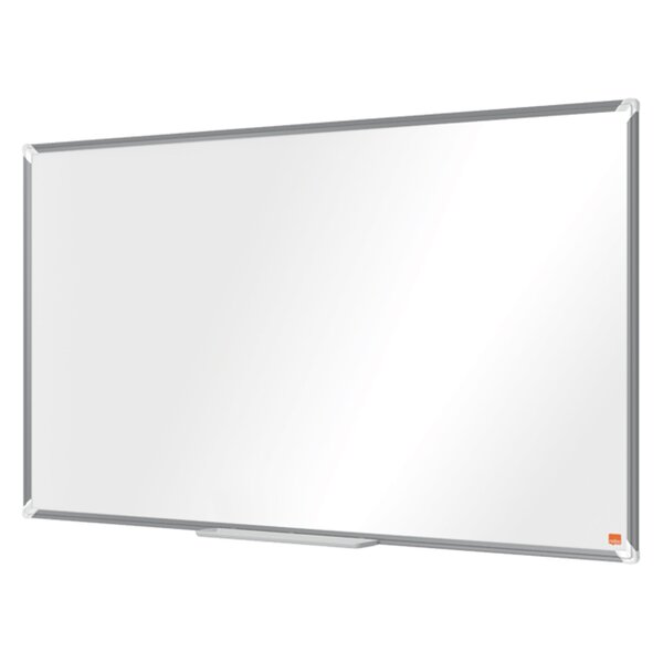 Tableau blanc laqué premium 16/9e h69 x l122 cm nobo