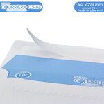 Lot de 100 enveloppes blanches c5 avec fenêtre - gamme courrier+